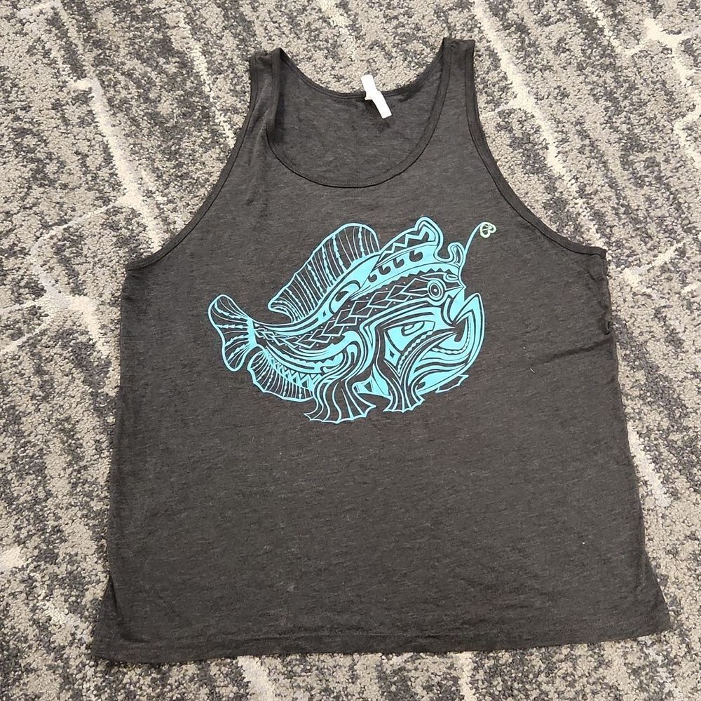 Extended Horizons Maui Angler Fish Dive Tank Top L